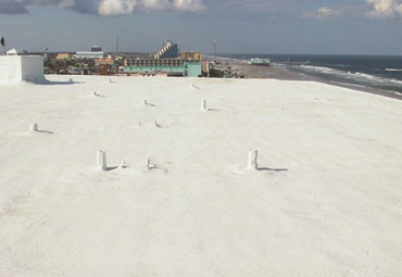 Cool roof coatings in Stockton